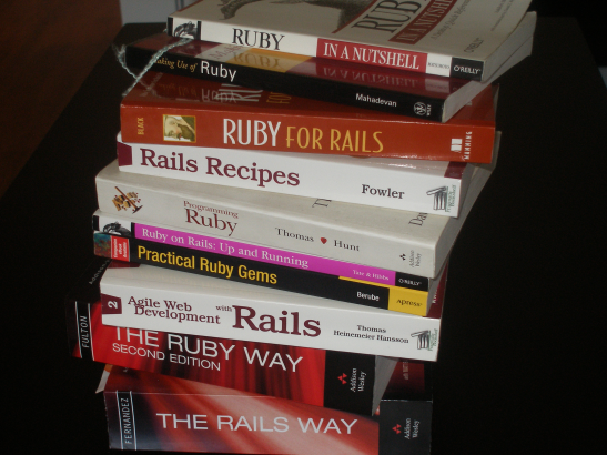 Ruby and Rails Books