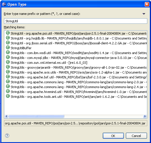 Eclipse Open Type